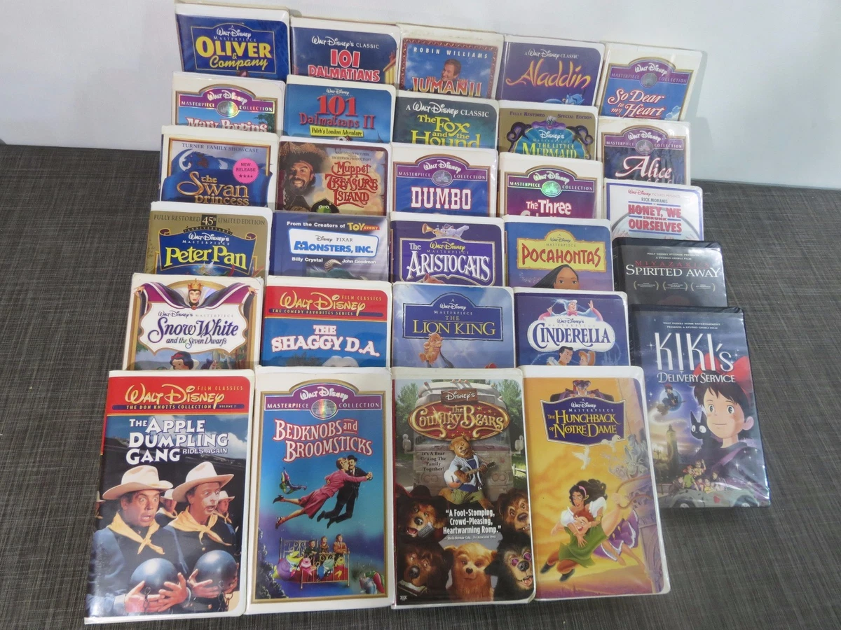 Disney Vhs Tapes Ebay