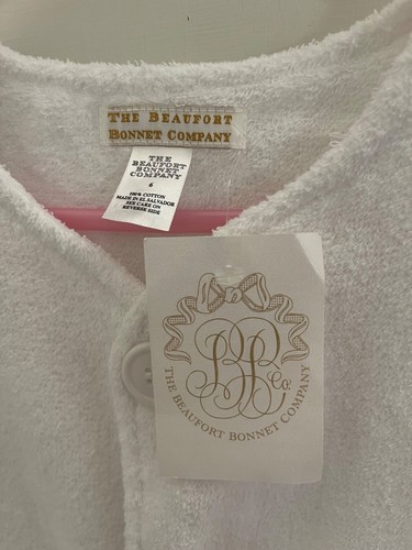 NWT The Beaufort Bonnet Co. Callie Cover Up White Ruffles Swim TBBC Girls size 6 - Picture 14 of 14