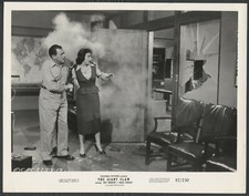 EDGAR BARRIER MARA CORDAY in @Col The Giant Claw '57 BROKEN WINDOW