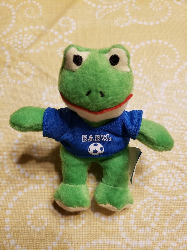 Build A Bear Workshop McDonald's Happy Meal Toy Friendly Frog Plush 