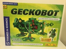 Thames & Kosmos: Geckobot Wall-Climbing Gecko Robot (STEM Experiment Kit) NEW
