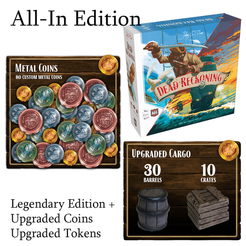 Dead Reckoning Kickstarter Board Game ALLIN Pledge AEG Sealed Brand