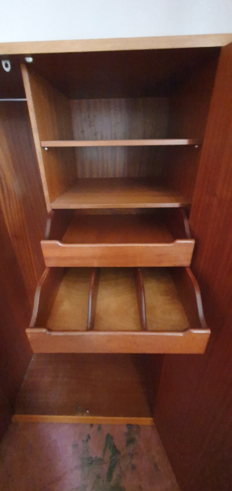 Vintage G plan bedroom set 2x Wardrobes, + dressing table + free desk eBay