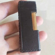 Genuine Leather Lighter Case Cover Holder Sleeve for Dunhill Rollagas Man Gift