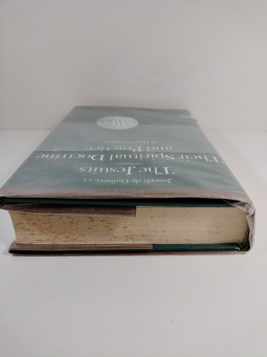 The Jesuits: Their Spiritual Doctrine and Practice by Joseph de Guibert HCDJ '64 - Picture 6 of 14