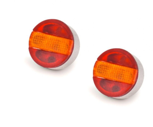 Carson 500907039/C907039 1:14 Truck/Trailer 3 Section Tail-Lights, (For Tamiya) - Picture 1 of 4