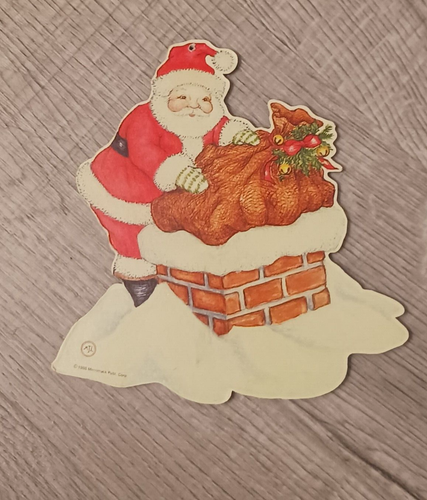 Lote de 7 adornos navideños Merrimack 1986 troquelados de colección - Imagen 9 de 10