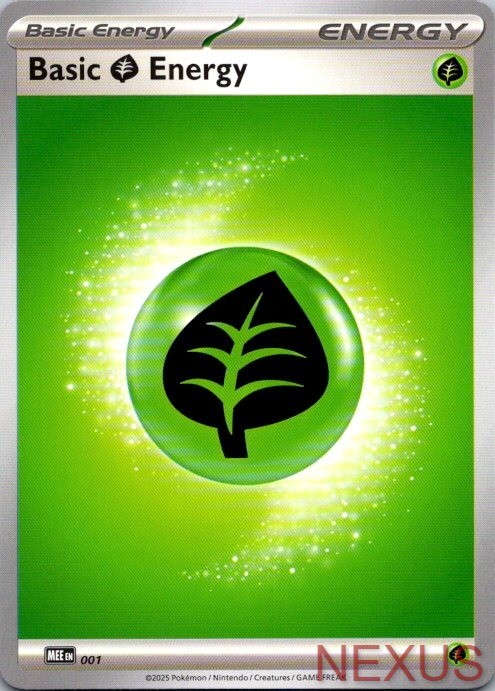 Basic Grass Energy 001 Common Scarlet & Violet Energies Pokemon Near Mint
