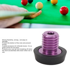 Billiard Cue Bottom Plug Cover Rubber Pool Cue Bottom Bumper Protector Billiard