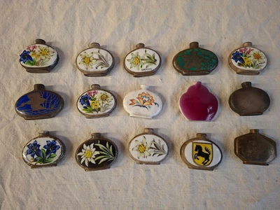 Sammlung Porzellan Flakons Alt Antik Parfüm Parfum - Bild 1 von 4