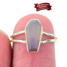 Iolite Sunstone Gemstone 925 Solid Silver Mother Statement Ring Jewelry Size 6.5