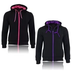 Ladies Motorcycle Armoured Women Girls CE Fleece Lined Hoodie Armored Jacket UK