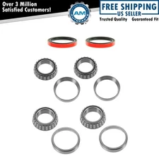 Front Wheel Bearing Race Seal Kit Set Inner & Outer for Acura Honda Isuzu NEW