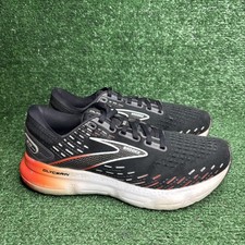 Brooks Womens Glycerin 20 Black Running Shoes Sneakers Size 9