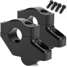 1 1/8" Handlebar Bar Risers Motorcycle Bar Clamps 28mm Bar for Motorbike Pit ...