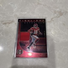 2025 Panini Icon Collection Patrick Mahomes II Chiefs Highlight Materials HM-1