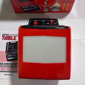 Nintendo Mario's Cement Factory Table Top vintage retro arcade GAME WATCH toys