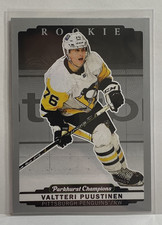 2022-23 Upper Deck Parkhurst Champions - Rookies Valtteri Puustinen #299 Silver