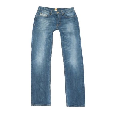Hugo Boss Orange25 ZIP EXCUSE Herren Jeans W33 L34 Regular Fit Jeanshose Blau