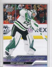 23-24 UpperDeck Series 2 Young Guns #463 Matt Murray Rookie card. rookie card picture