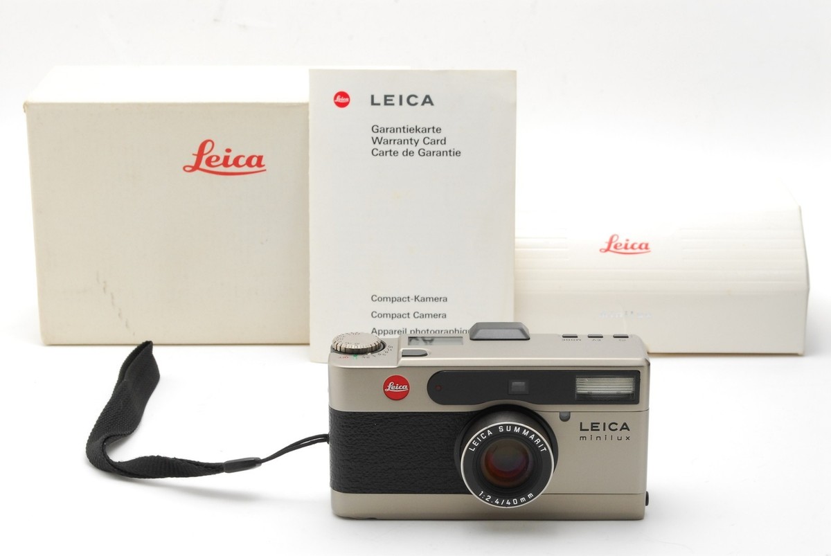 N MINT w/Box] Leica Minilux Summarit 40mm f2.4 Point & Shoot