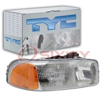 TYC Right Headlight Assembly for 2007 GMC Sierra 3500 Classic Electrical lr