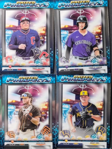 2025 Bowman Chrome Draft Baseball Prized Prospects Insert Complete (20) Card Set - Bild 7 von 8