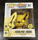 Funko Pop! Kurama Mode (GITD) #97 Naruto Shippuden GameStop Exclusive Box Damage