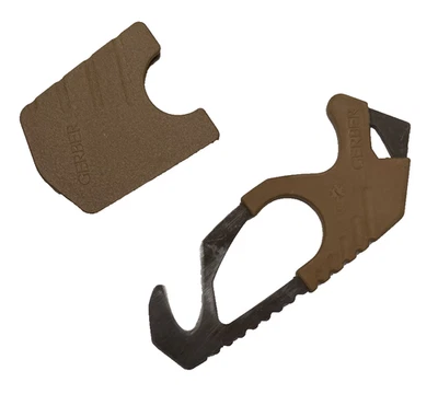 US Army Gerber Strap Cutter Gurtschneider Coyote Strab Cutter Tactical Hook - Bild 1 von 4