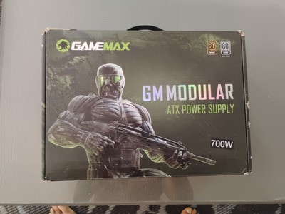 GameMax ATX Modular Power Supply 80Plus Bronze 700W GM-700