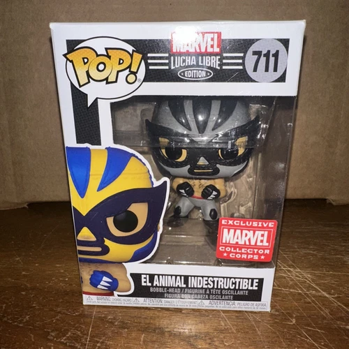 Funko POP! Lucha Libre - El Animal Indestructible #711 Collector Corps Exclusivo