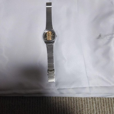 ORIENT Armbanduhr Gold Zifferblatt Silber Edelstahlband Classic Timepiece