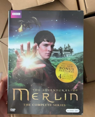 Merlin: The Complete Series, Seasons 1-5 DVD 2014 24-Disc Set Brand New