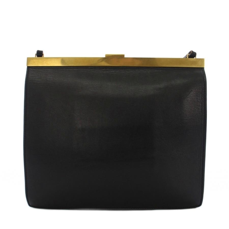 CELINE Phoebe Period Clasp Bag Clasp Mini Shoulder Bag Leather