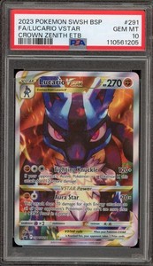 Lucario V Star Psa 10 | eBay