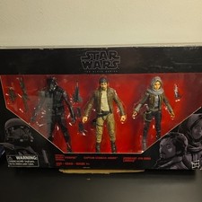 NIB Star Wars Black Series Cassian Andor Jedha  Jyn Erso   Death Trooper 3Pack