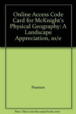 Online Access Code Card for McKnight's - Misc. Supplies, by Pearson - New a