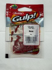 BERKLEY ' GULP ' WAXIES ' RED ' 75 PCS