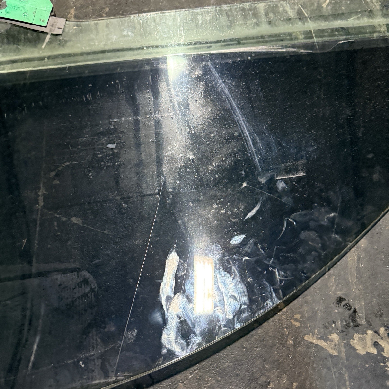 03-12 Maserati Quattroporte Front Right Side Door Window Glass M139