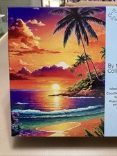 KI 1000 Piece jigsaw Puzzle By The Sea Collection Preowned