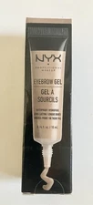 NYX Eyebrow Gel Waterproof Smudge Proof EBG01 BLONDE .34 oz.