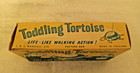 VINTAGE TODDLING TORTOISE MERIT PLASTIC TOY W/BOX 1950S-60S J&L RANDALL LTD NICE — photo 9