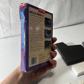 Nintendo NES Mega Man 4 (NES 1992) CIB Complete w/ Manual, Styro, Sleeve
