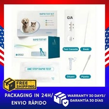 2 x Pet Animal Giardia Giardiasis Home Swab Test Kit GIA