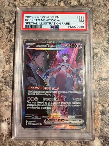 Team Rocket's Mewtwo ex 231/182 Sv10: Destined Rivals Holo
