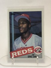 Topps 1986 Topps Eric Davis Cincinnati Reds #627 Base Set Baseball Card