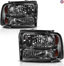 AUTOSAVER88 Headlight Assembly Compatible with 05 06 07 Ford F250 F350 F450