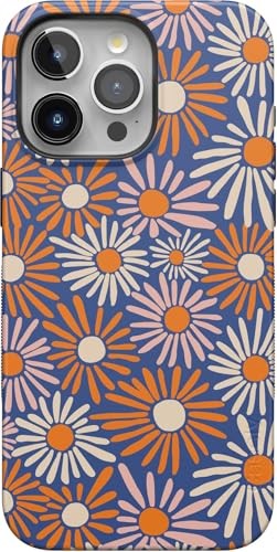 iPhone 15 Pro Max Daisy Floral Case with Military-Grade Protection – Spring Collection-image