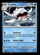 Cetitan SVP 063 SV Scarlet & Violet Cosmos Holo Black Star Promo Pokemon Card NM