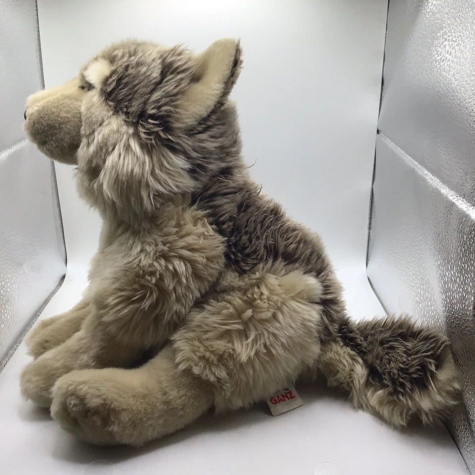 GANZ WEBKINZ Signature  Timber Wolf  WKS1008  NO CODE Retired  Collectable Plush - Image 3 of 4